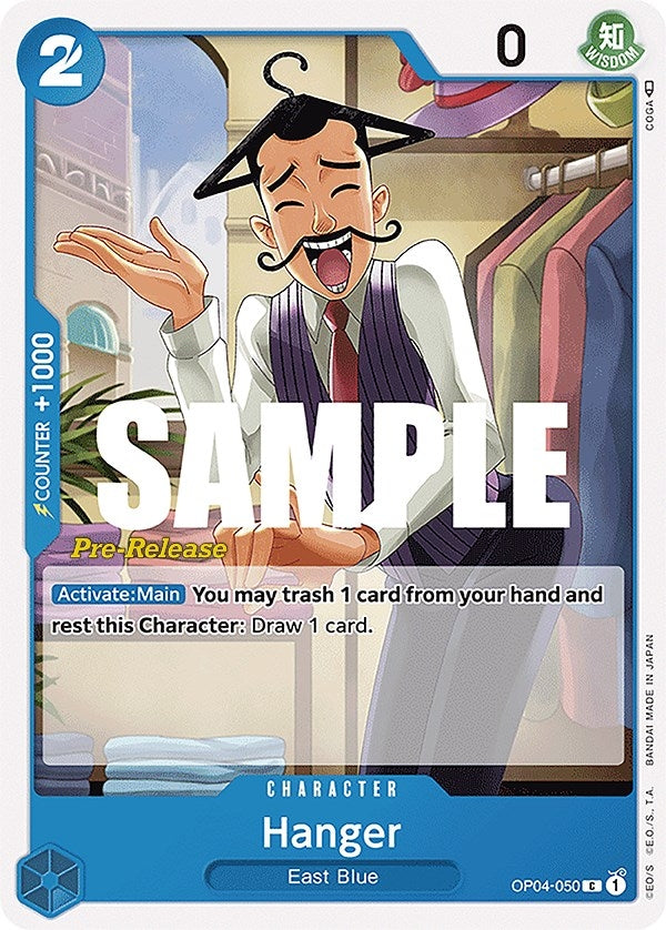 Image for Hanger (OP04-050) (Kingdoms of Intrigue Pre-Release Cards) (OP04 PRE) - One Piece Card Game