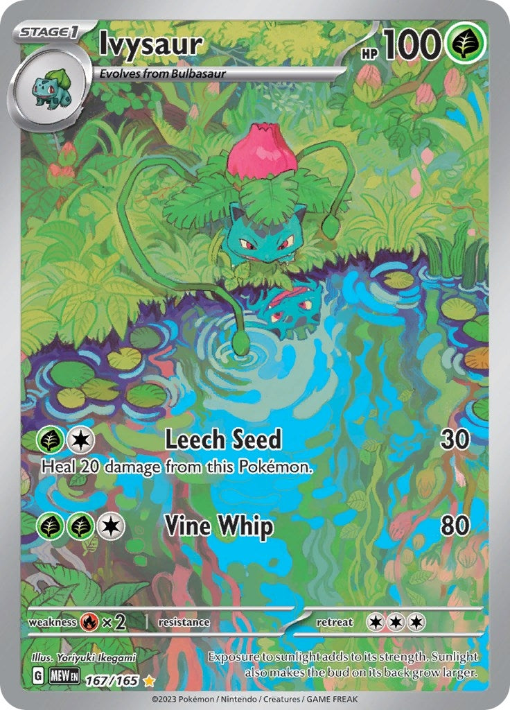 Ivysaur (167/165) (SV: Scarlet & Violet 151) - PokeBox USA