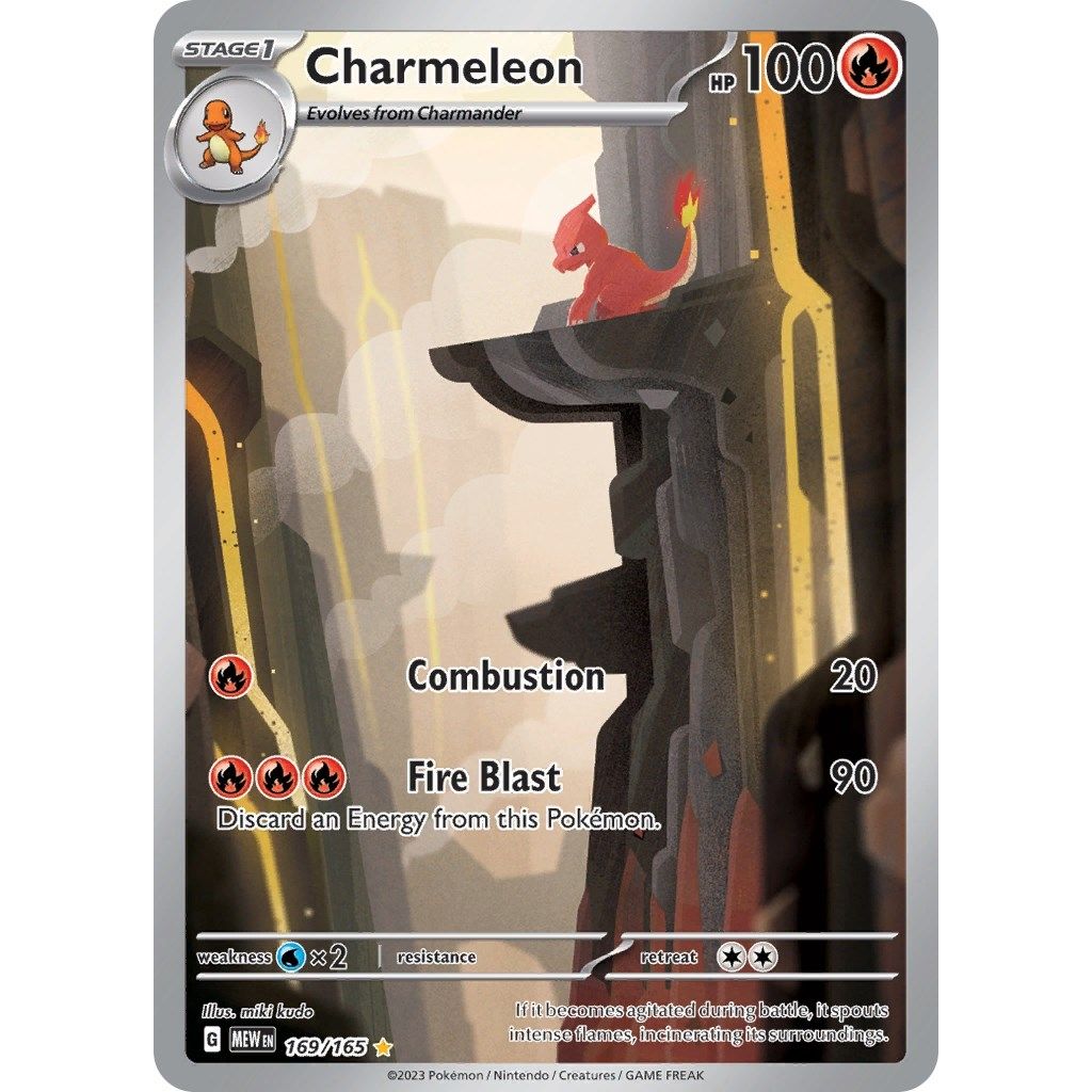 Image for Charmeleon (169/165) (SV: Scarlet & Violet 151) - Pokemon