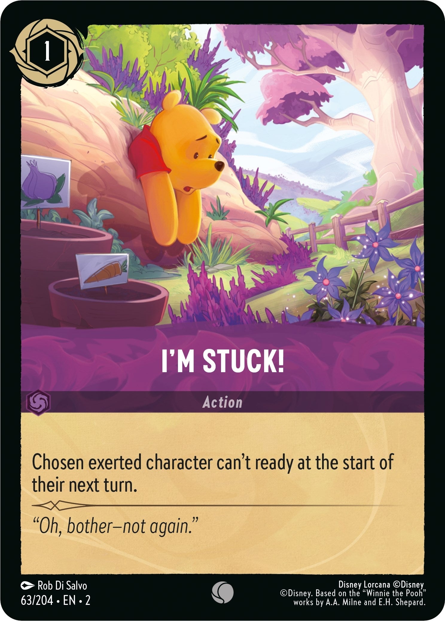 Image for I'm Stuck! (63/204) (Rise of the Floodborn) (2) - Disney Lorcana