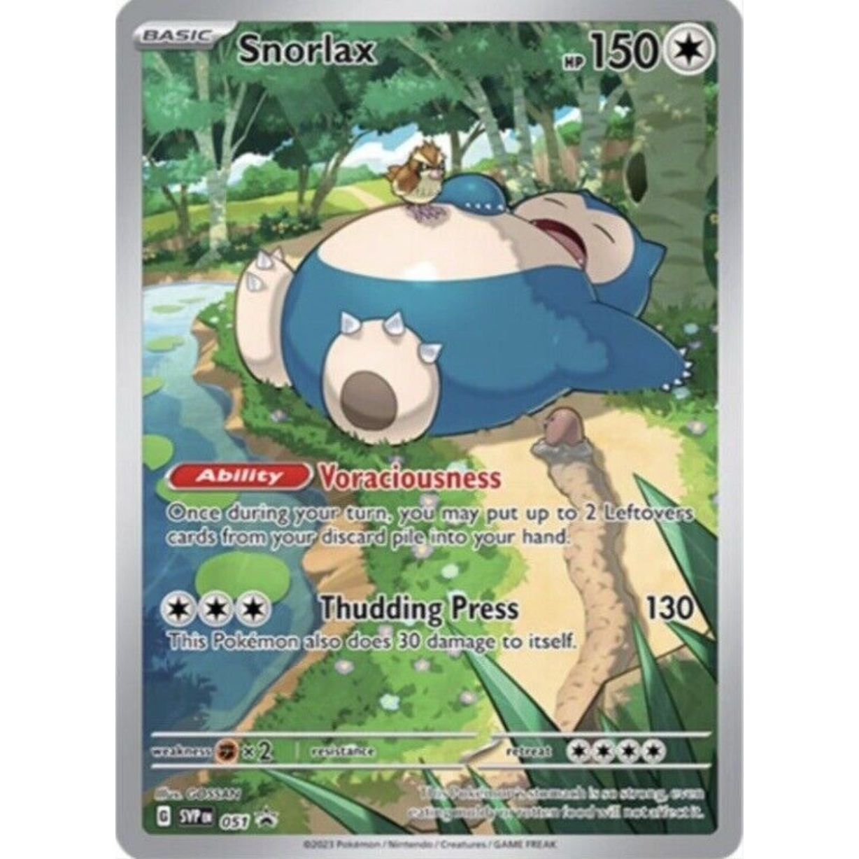 Snorlax - 051 (051) (SV: Scarlet & Violet Promo Cards) - PokeBox USA