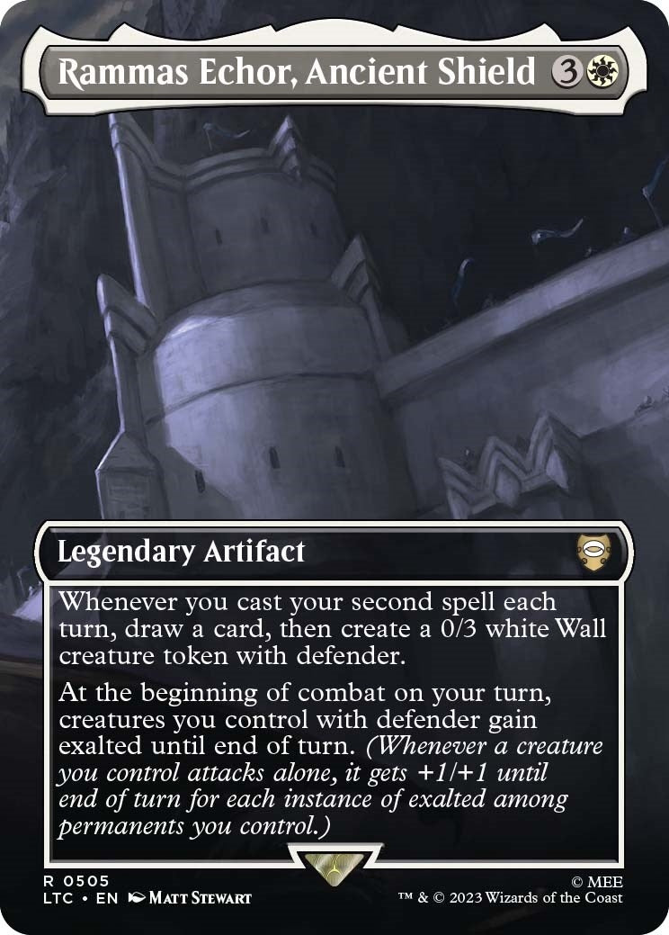 Rammas Echor, Ancient Shield (Borderless) (505) (The Lord of the Rings: Tales of Middle-earth)