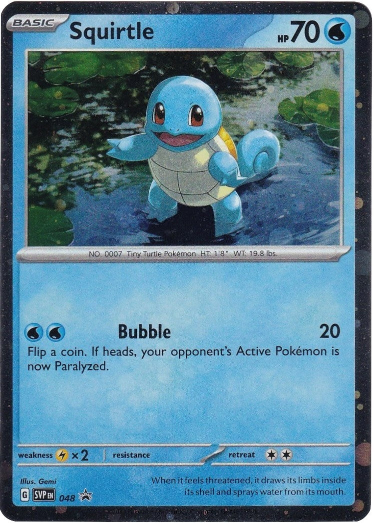 Image for Squirtle - 048 (Cosmos Holo) (048) (SV: Scarlet & Violet Promo Cards) (SVP) - Pokemon