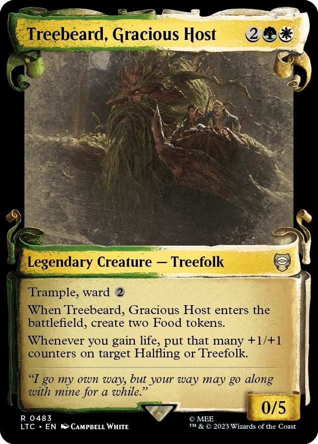 Treebeard, Gracious Host (Showcase Scrolls) (483) (The Lord of the Rings: Tales of Middle-earth)