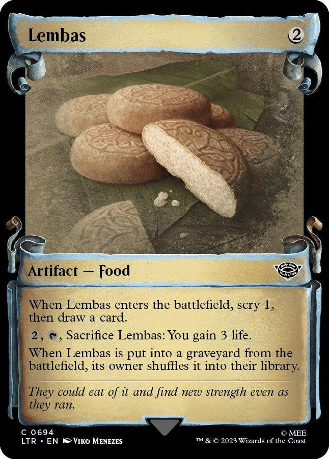 Lembas (Showcase Scrolls) (694) (Universes Beyond: The Lord of the Rings: Tales of Middle-earth)