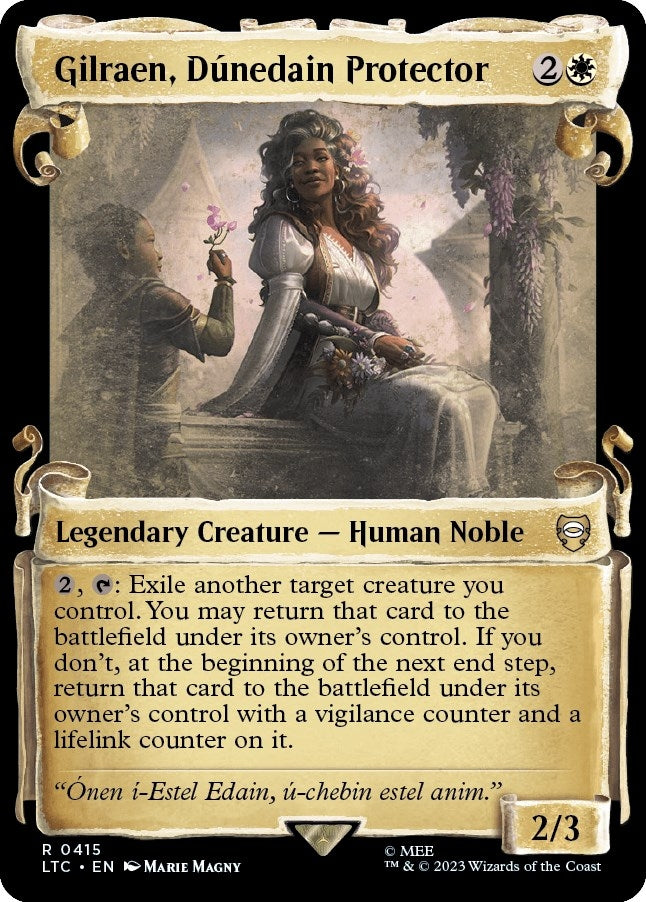 Gilraen, Dunedain Protector (Showcase Scrolls) (415) (The Lord of the Rings: Tales of Middle-earth)
