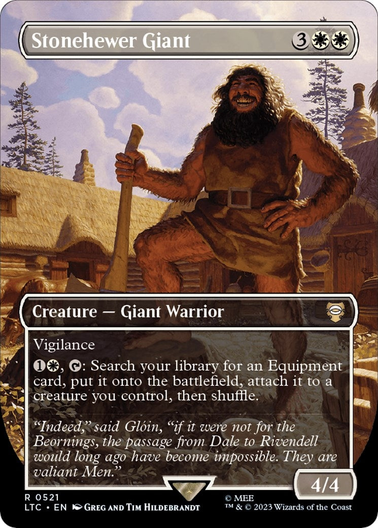 Stonehewer Giant (Borderless) (521) (The Lord of the Rings: Tales of Middle-earth)