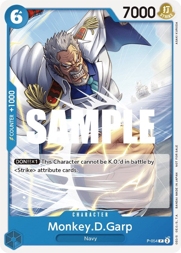 Image for Monkey.D.Garp (Sealed Battle Kit Vol. 1) (P-054) (One Piece Promotion Cards) (OP-PR) - One Piece Card Game