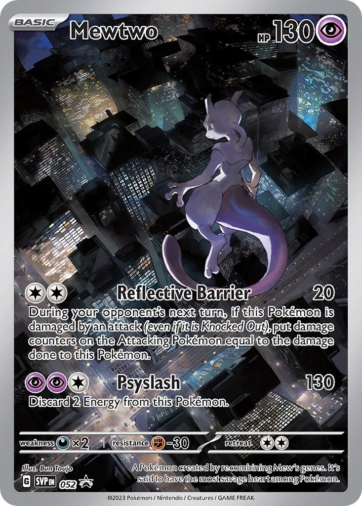 Mewtwo - 052 (052) (SV: Scarlet & Violet Promo Cards) - PokeBox USA