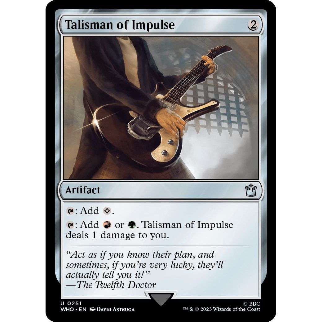 Talisman of Impulse (251) (Universes Beyond: Doctor Who) - PokeBox USA