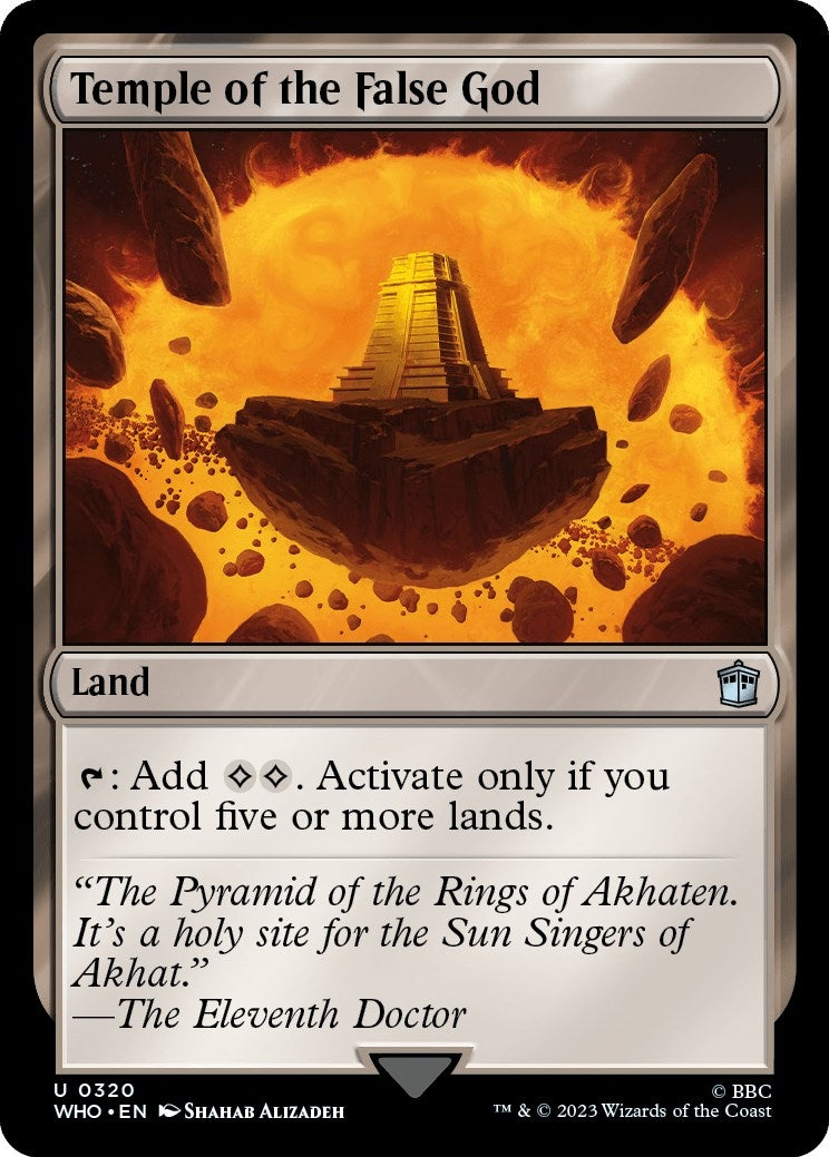 Temple of the False God (320) (Universes Beyond: Doctor Who)