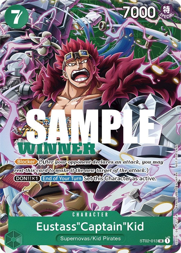Image for Eustass"Captain"Kid (Winner Pack Vol. 5) (ST02-013) (One Piece Promotion Cards) (OP-PR) - One Piece Card Game