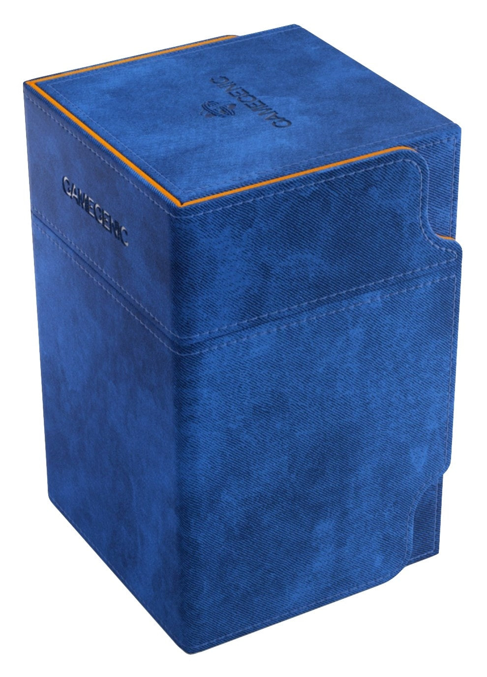 Image for GameGenic Watchtower 100+ XL Deck Box (Blue/Orange) - Deck Boxes