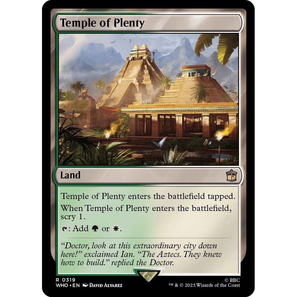 Temple of Plenty (319) (Universes Beyond: Doctor Who) - PokeBox USA