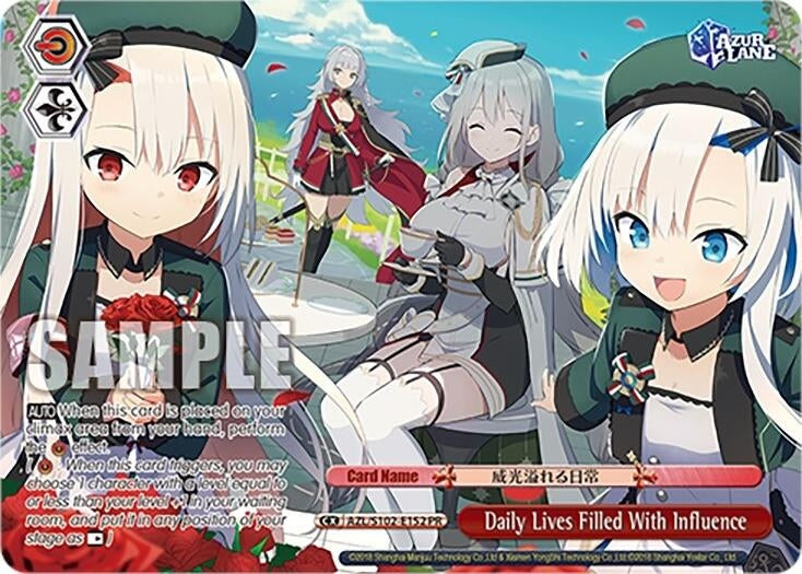 Daily Lives Filled With Influence (PR) (AZL/S102-E152 PR) (Azur Lane)