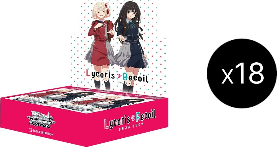 Image for Lycoris Recoil Booster Box Case - Weiss Schwarz