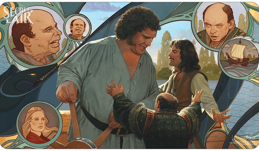 Image for Secret Lair Spookydrop 2023: Silence Standard Gaming Playmat for Magic: The Gathering - Playmats