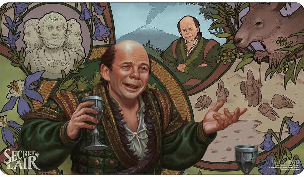 Image for Secret Lair Spookydrop 2023: Vizzini, Criminal Mastermind Standard Gaming Playmat for Magic: The Gathering - Playmats