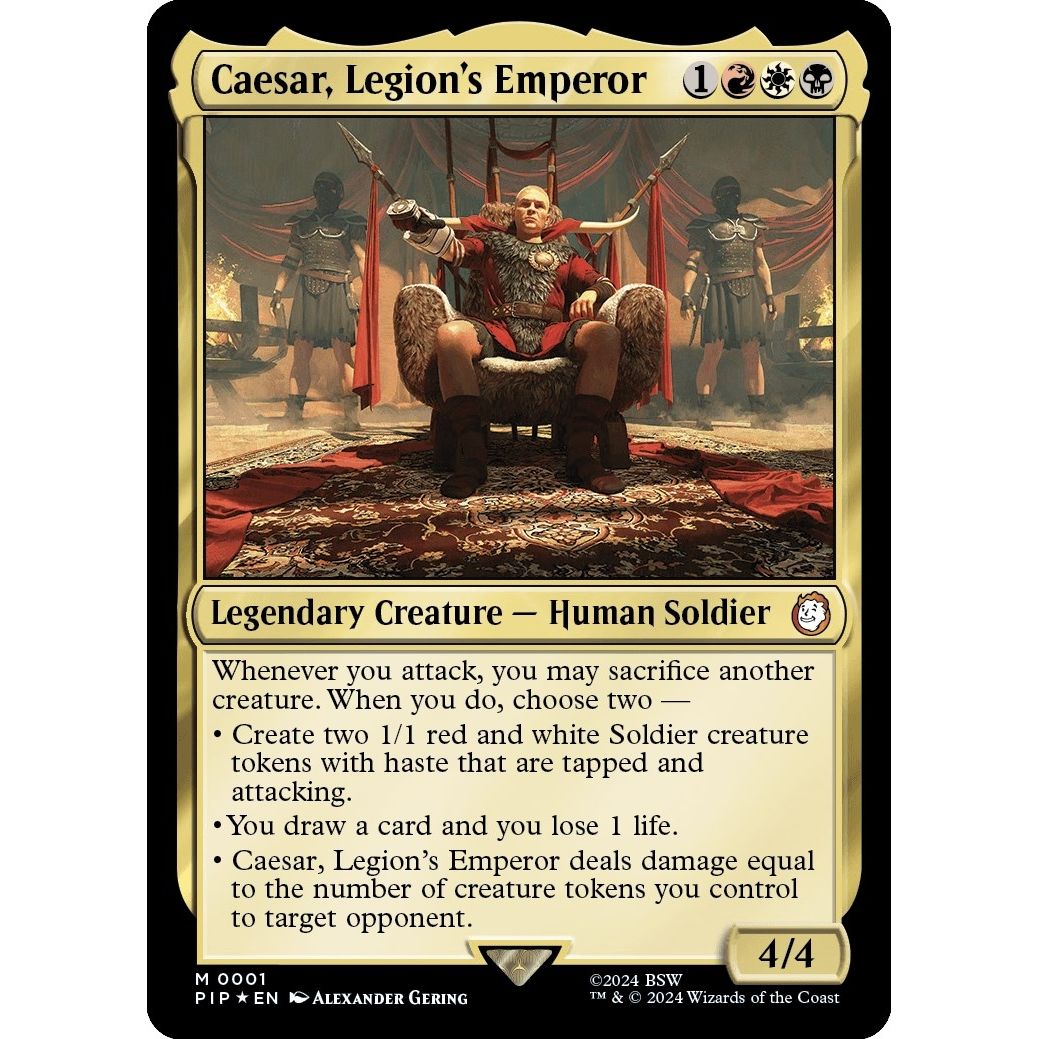 Caesar, Legion's Emperor (1) (Universes Beyond: Fallout) - PokeBox USA