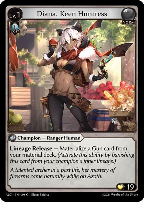 Diana, Keen Huntress (008) (Alchemical Revolution)