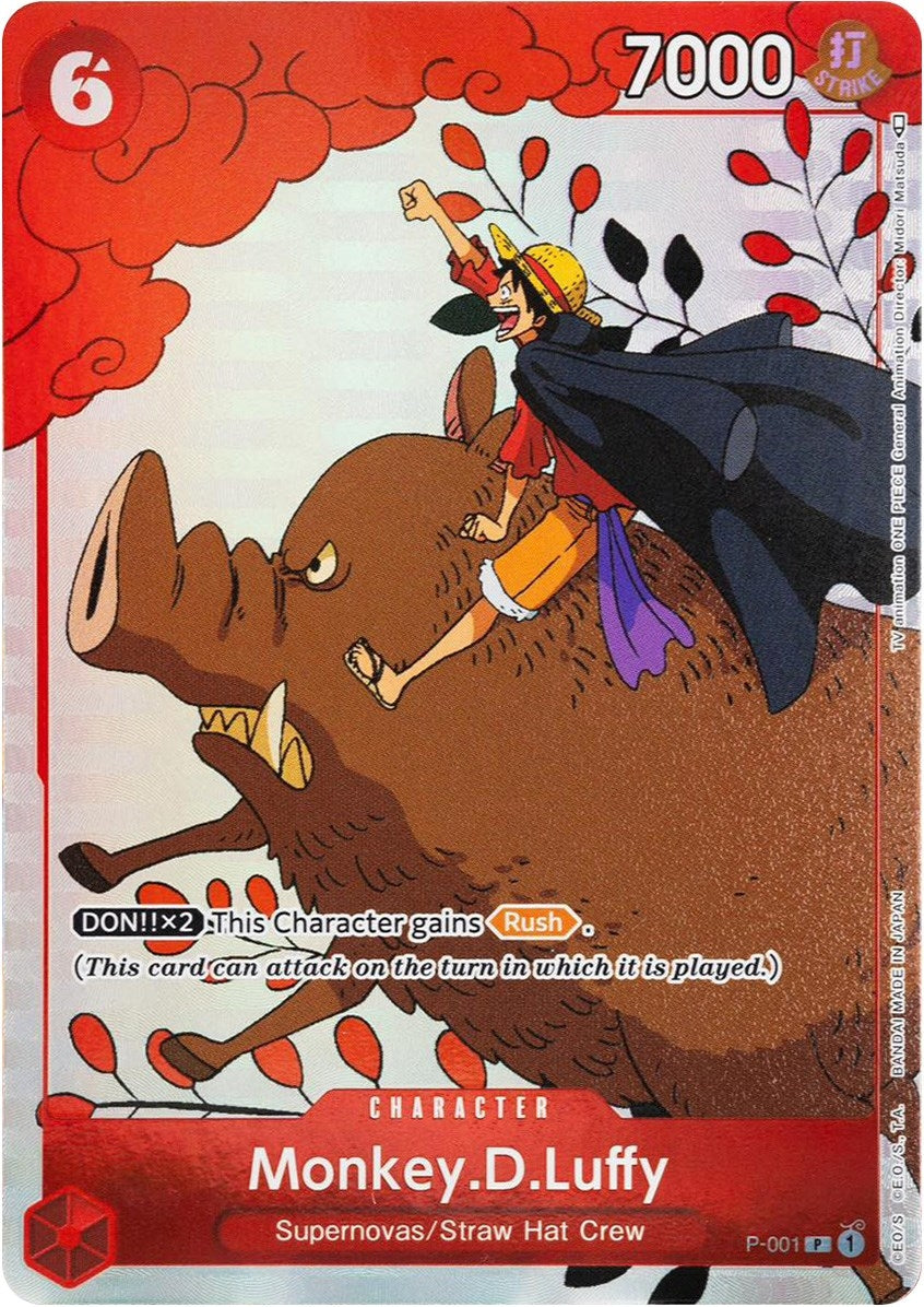 Image for Monkey.D.Luffy (Gift Collection 2023) (P-001) (One Piece Promotion Cards) (OP-PR) - One Piece Card Game