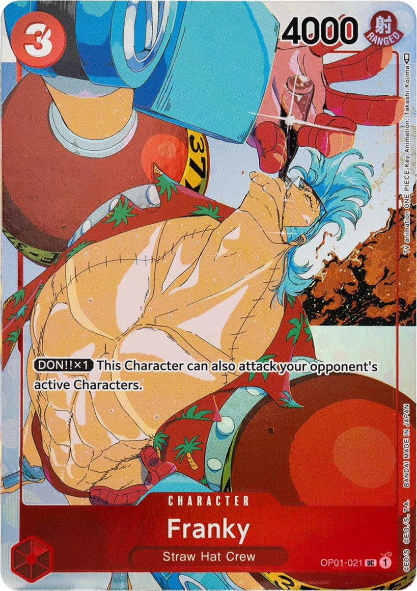 Image for Franky (Gift Collection 2023) (OP01-021) (One Piece Promotion Cards) (OP-PR) - One Piece Card Game