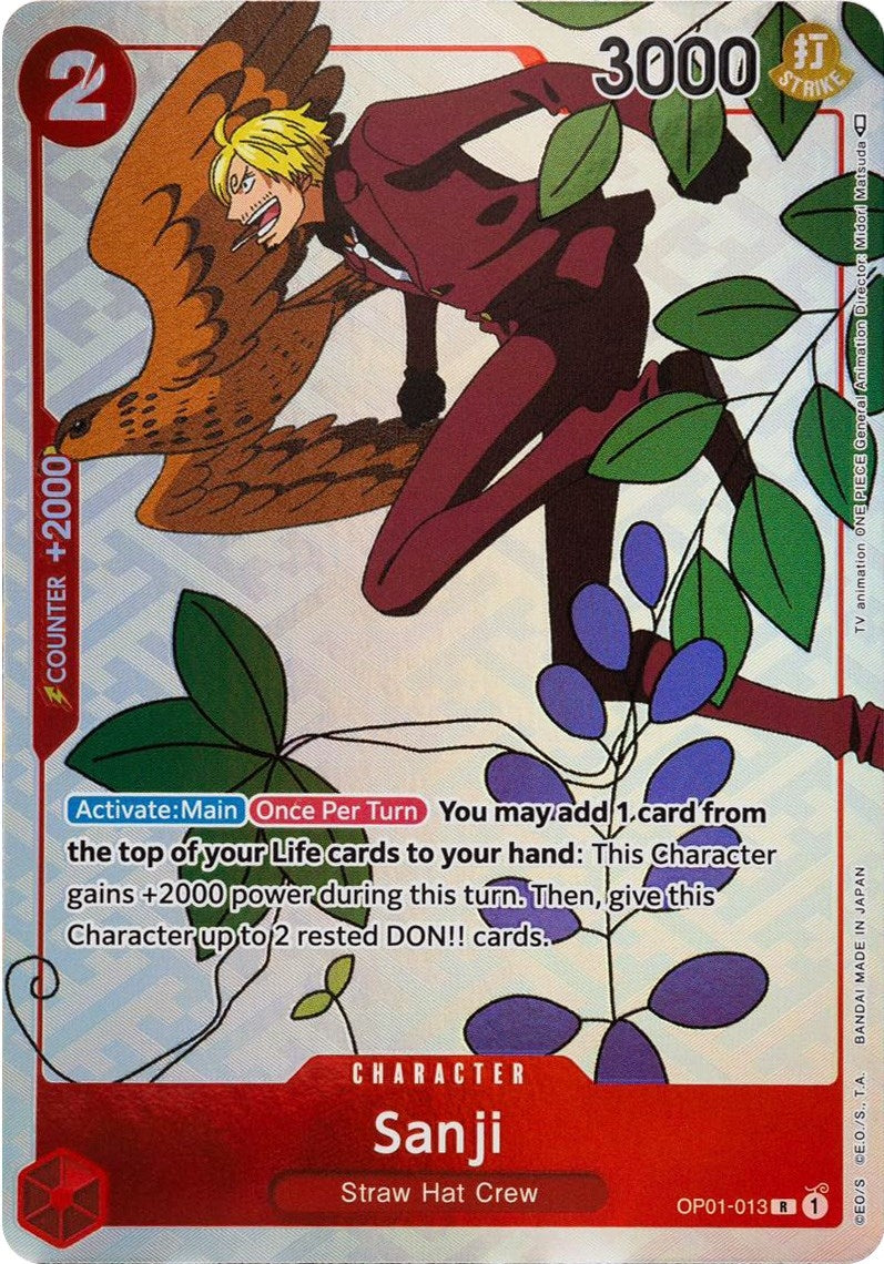 Image for Sanji (Gift Collection 2023) (OP01-013) (One Piece Promotion Cards) (OP-PR) - One Piece Card Game