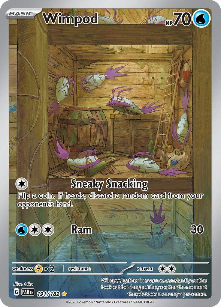 Wimpod (191/182) (SV04: Paradox Rift) - PokeBox USA