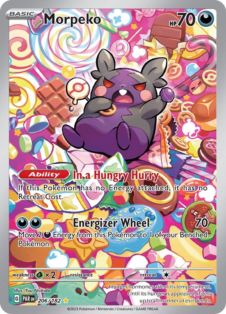 Morpeko (206/182) (SV04: Paradox Rift)