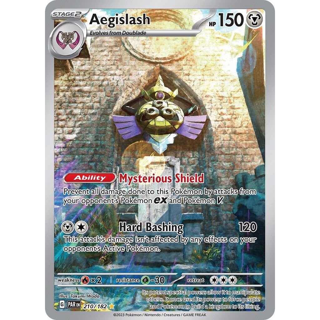 Image for Aegislash (210/182) (SV04: Paradox Rift) - Pokemon