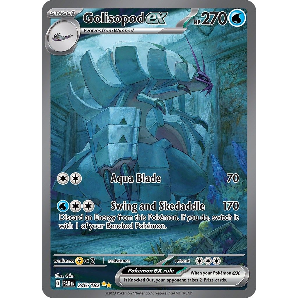 Golisopod ex (246/182) (SV04: Paradox Rift) - PokeBox USA