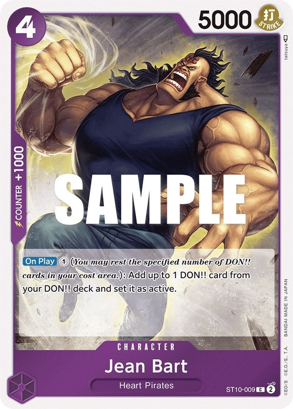 Image for Jean Bart (ST10-009) (Ultra Deck: The Three Captains) (ST-10) - One Piece Card Game