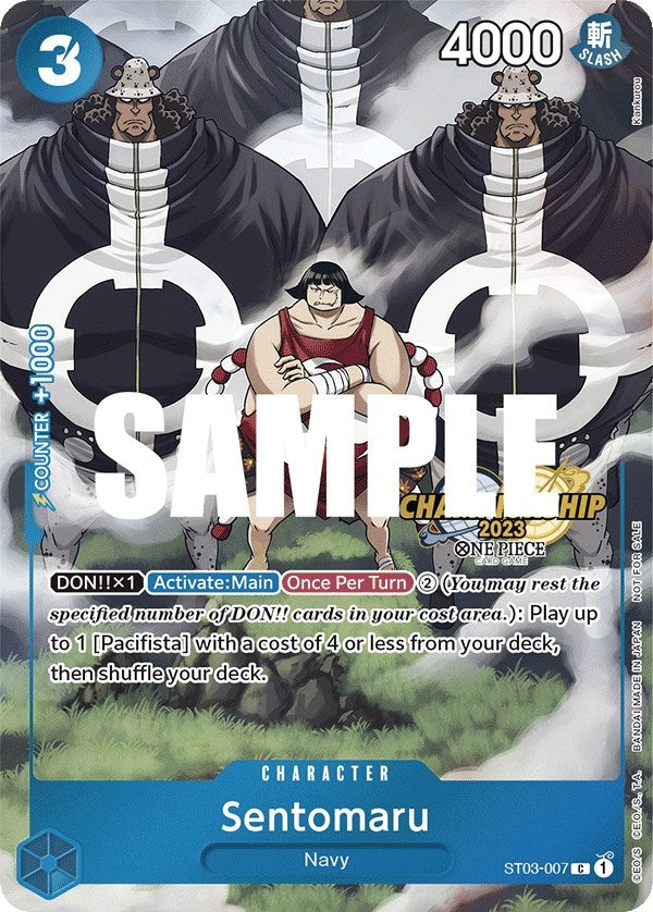 Image for Sentomaru (CS 2023 Celebration Pack) (ST03-007) (One Piece Promotion Cards) (OP-PR) - One Piece Card Game