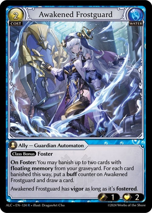 Image for Awakened Frostguard (124) (Alchemical Revolution) (ALC) - Grand Archive TCG