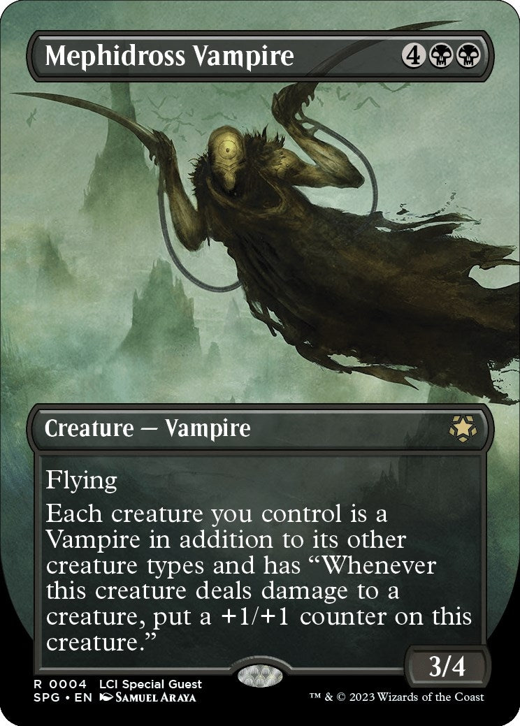 Mephidross Vampire (Borderless) (4) (Special Guests)