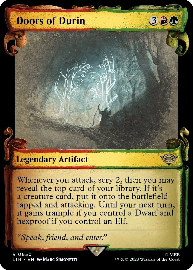 Doors of Durin (Showcase Scrolls) (650) (Universes Beyond: The Lord of the Rings: Tales of Middle-earth)