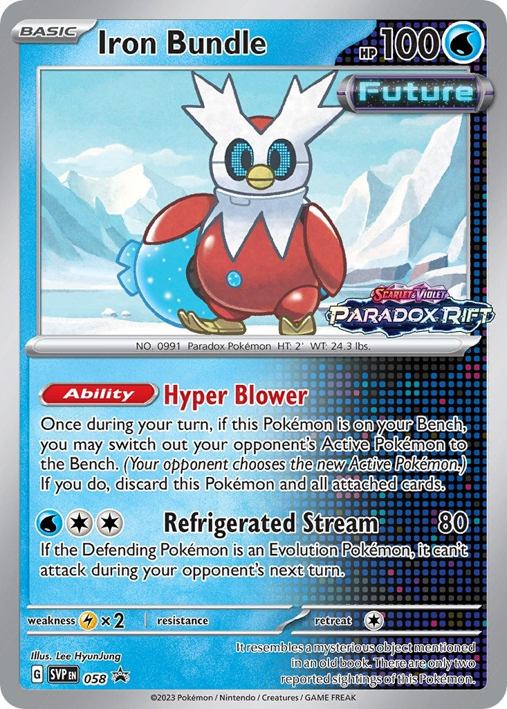 Image for Iron Bundle - 058 (Prerelease) (058) (SV: Scarlet & Violet Promo Cards) (SVP) - Pokemon