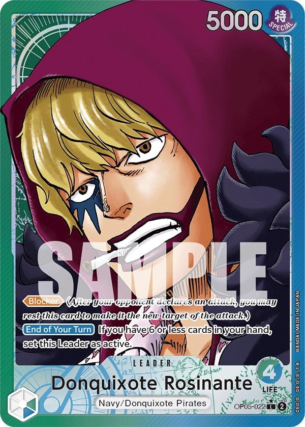 Image for Donquixote Rosinante (022) (Alternate Art) (OP05-022) (Awakening of the New Era) (OP05) - One Piece Card Game