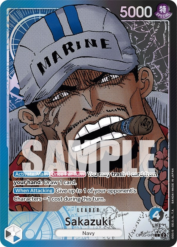 Image for Sakazuki (Alternate Art) (OP05-041) (Awakening of the New Era) (OP05) - One Piece Card Game