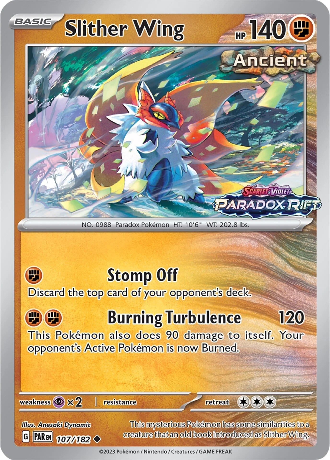 Slither Wing - 107/182 (Store Exclusive Promo) (107/182) (Miscellaneous Cards & Products)