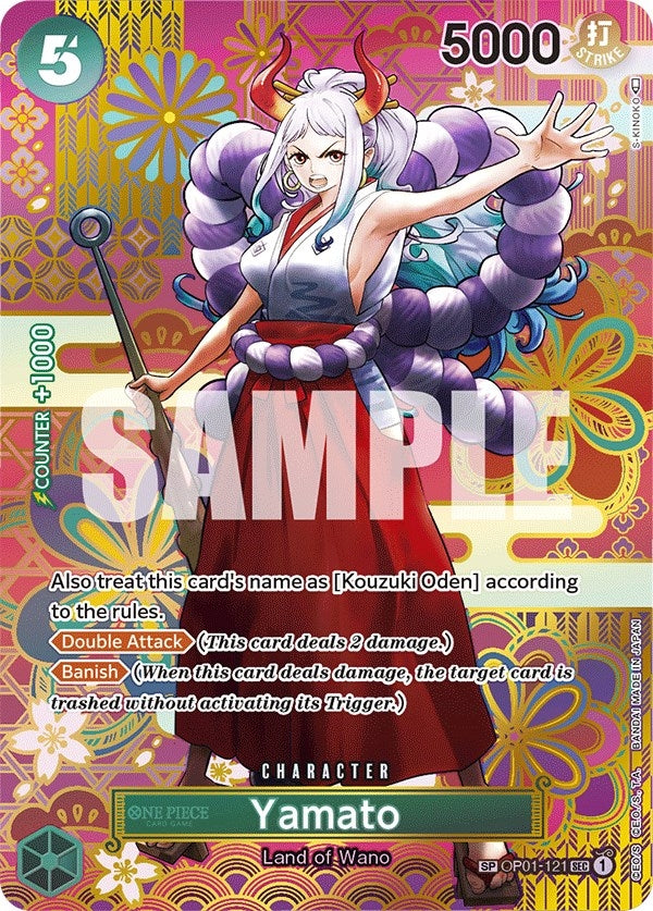Image for Yamato (SP) (OP01-121) (Awakening of the New Era) (OP05) - One Piece Card Game
