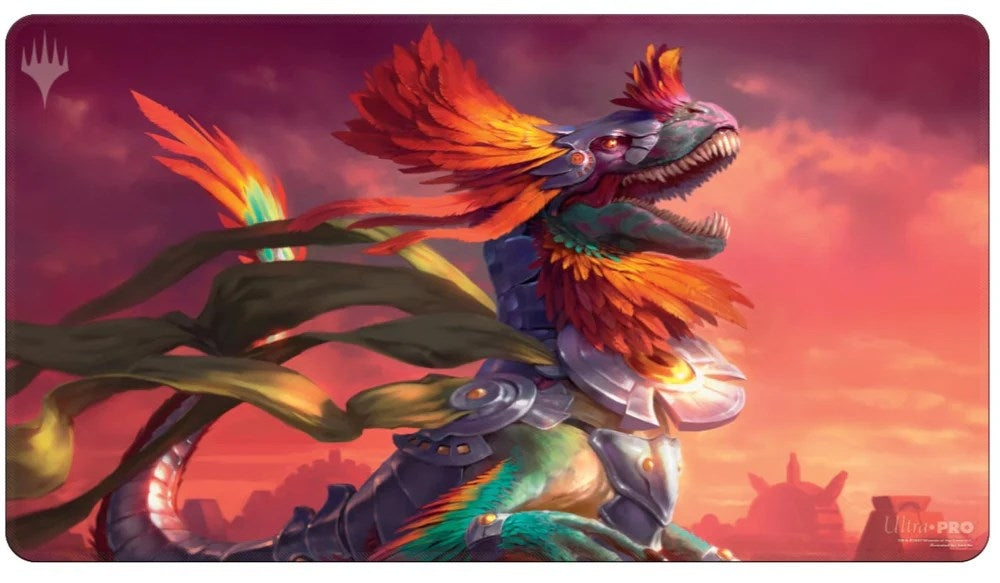 Image for The Lost Caverns of Ixalan Pantlaza, Sun-Favored Standard Gaming Playmat for Magic: The Gathering - Playmats