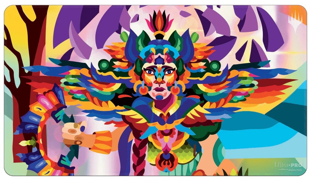Image for The Lost Caverns of Ixalan Huatli, Poet of Unity Standard Gaming Playmat for Magic: The Gathering - Playmats