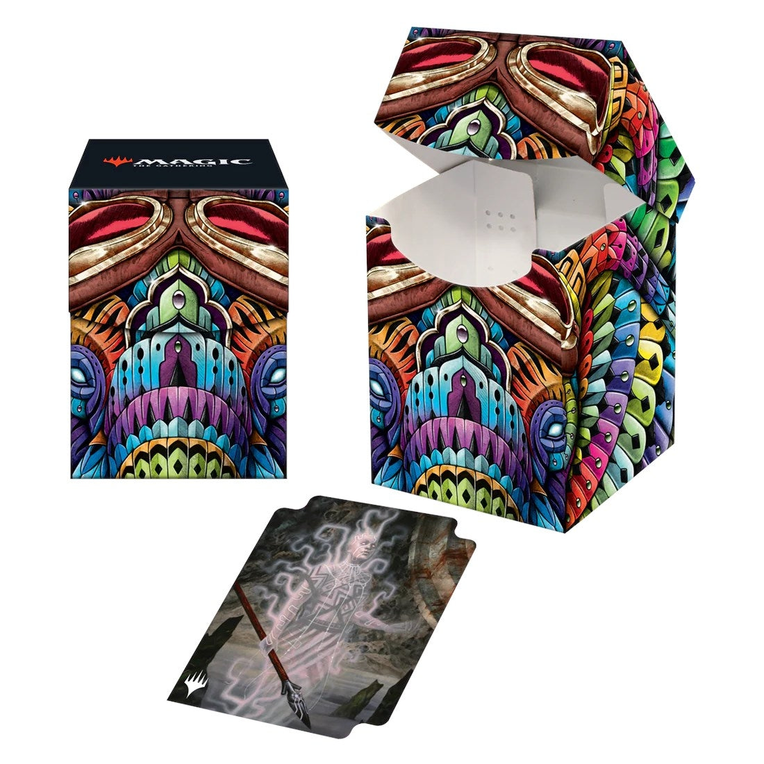 Image for The Lost Caverns of Ixalan Quintorius Kand 100+ Deck Box for Magic: The Gathering - Deck Boxes