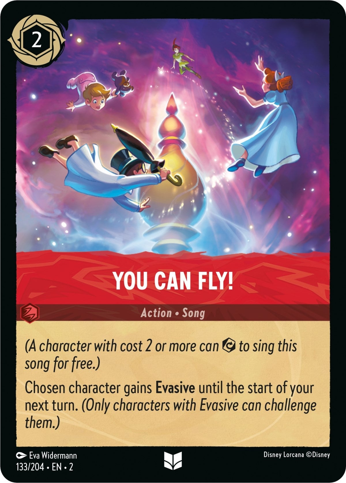 Image for You Can Fly! (133/204) (Rise of the Floodborn) (2) - Disney Lorcana