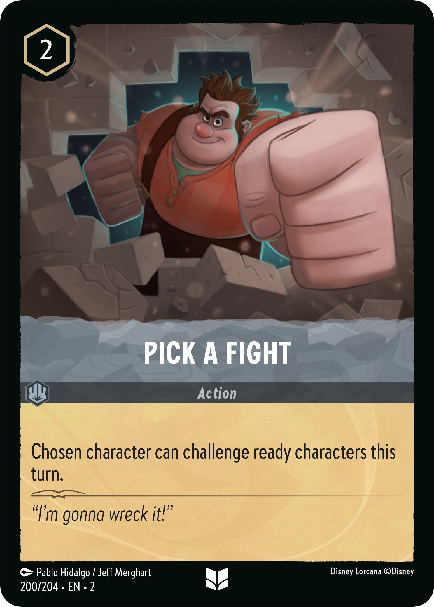 Image for Pick a Fight (200/204) (Rise of the Floodborn) (2) - Disney Lorcana