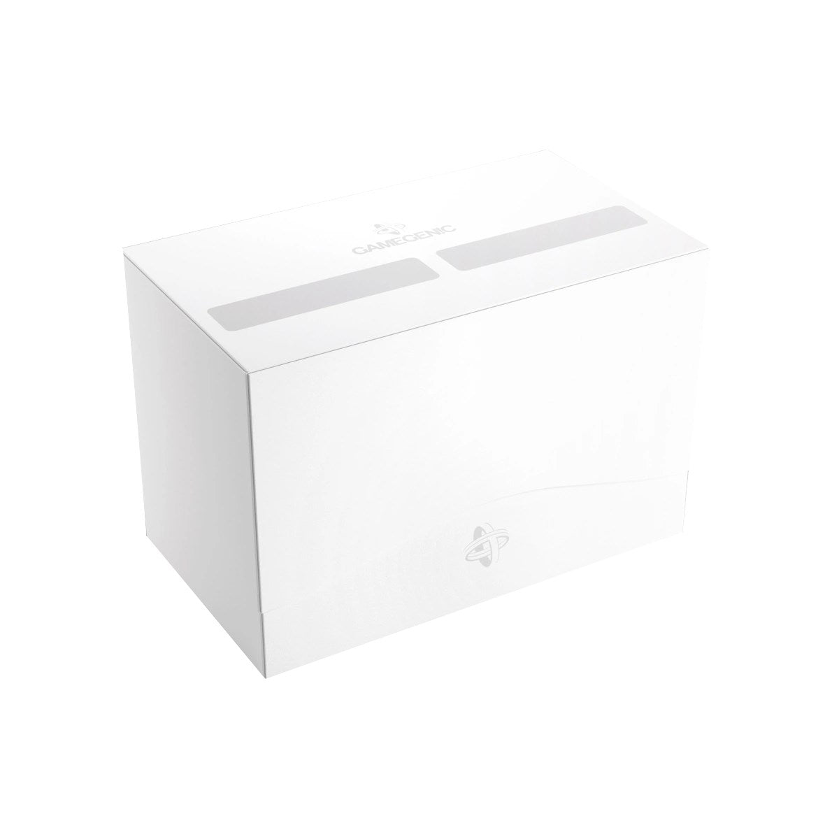 Image for GameGenic Double Deck Holder XL - White (Holds 200+) - Deck Boxes