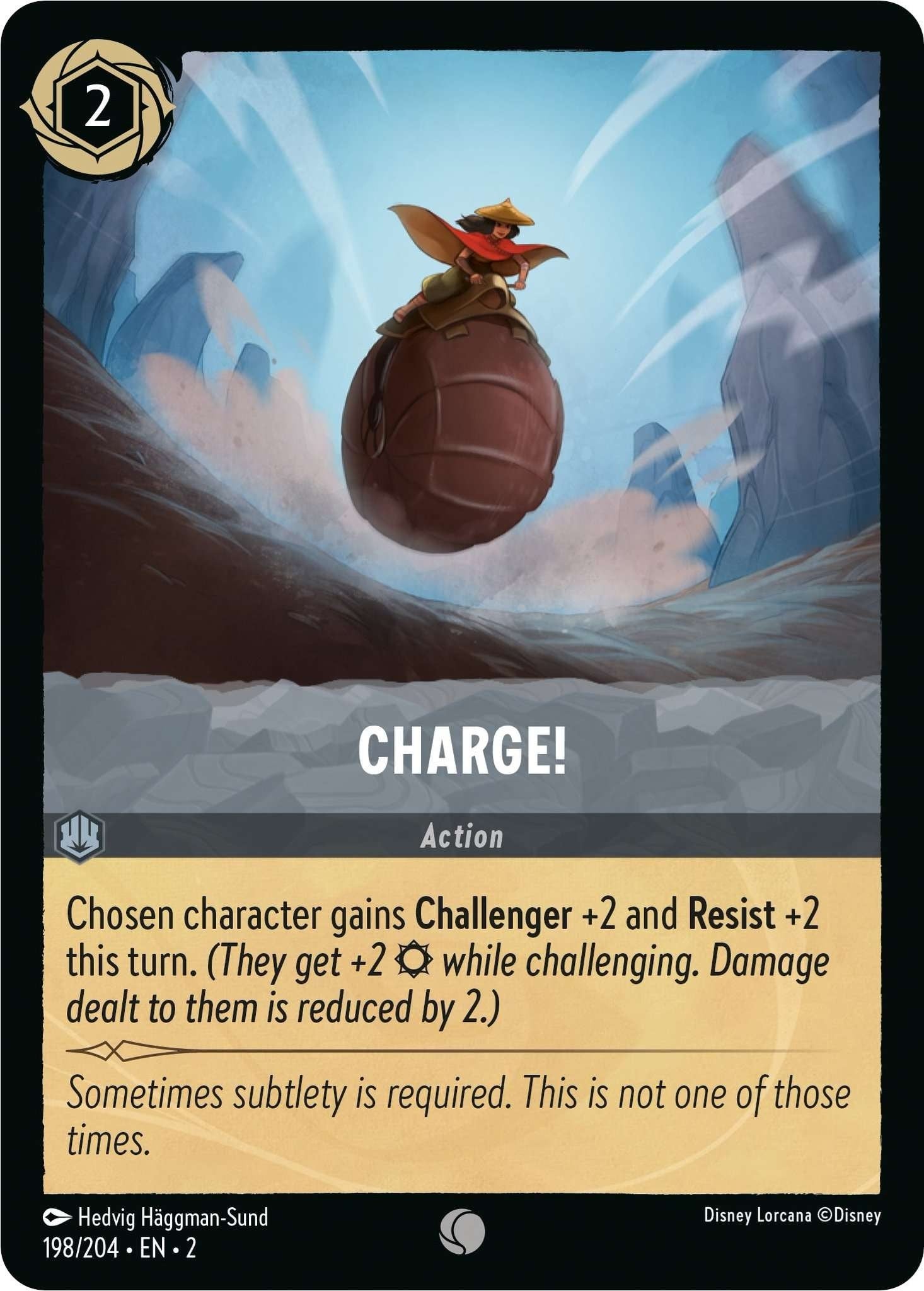 Image for Charge! (198/204) (Rise of the Floodborn) (2) - Disney Lorcana