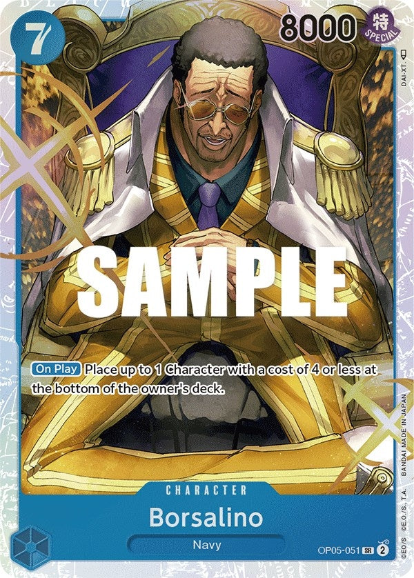 Image for Borsalino (OP05-051) (Awakening of the New Era) (OP05) - One Piece Card Game