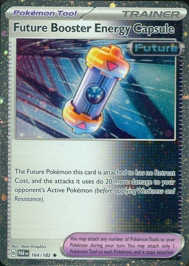 Image for Future Booster Energy Capsule (Cosmo Holo) (164/182) (Miscellaneous Cards & Products) (MCAP) - Pokemon